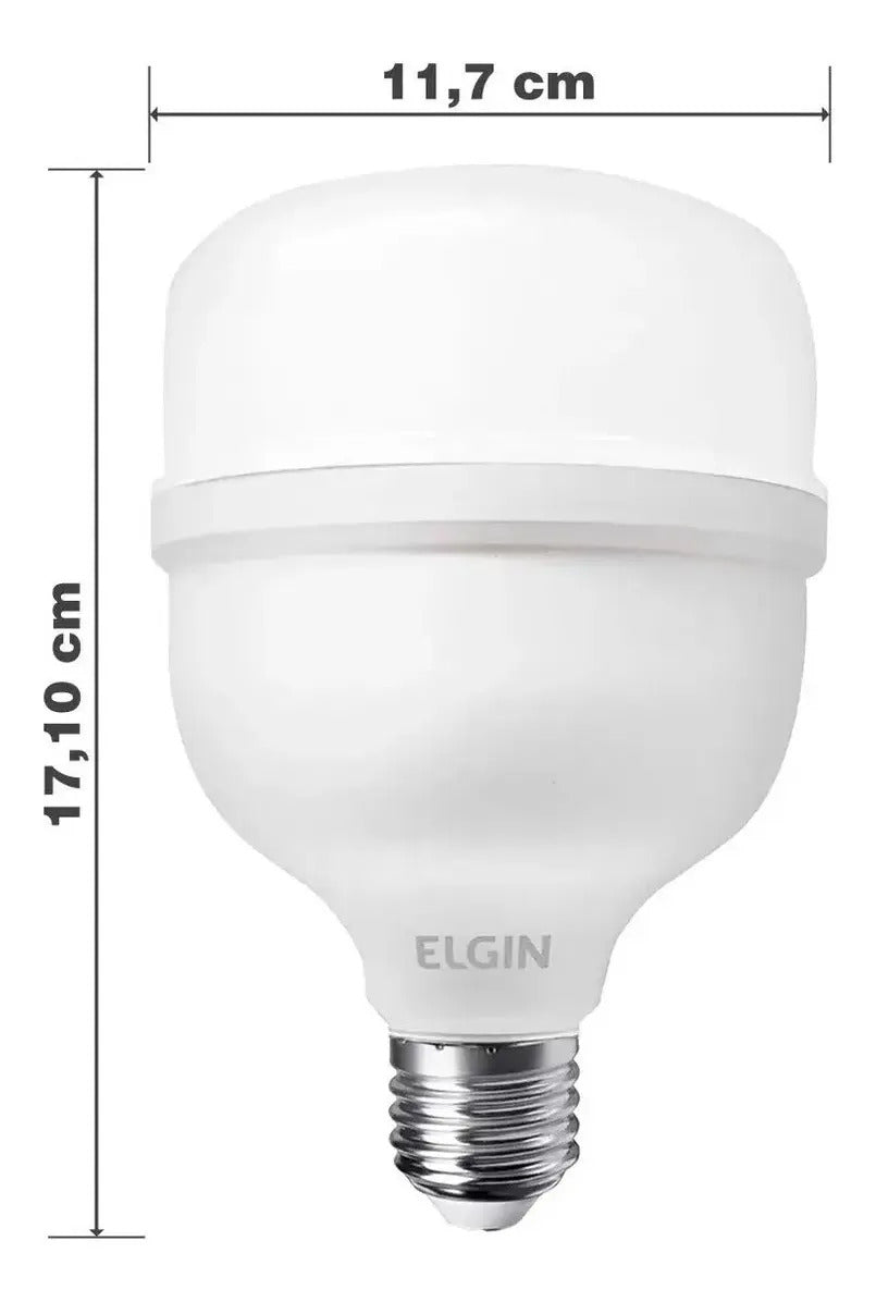 Lampada Led Bulbo Alta Potencia 50w Elgin 6500k