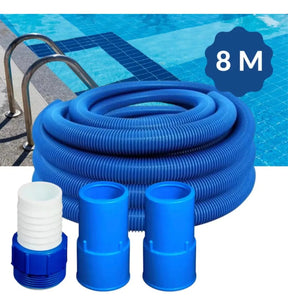 Mangueira De Piscina Para Aspirar Com 8 Metros Atacado Azul