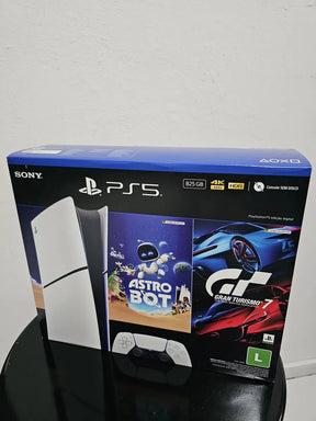 Console Playstation®5 Slim Digital - Pacote Astro Bot E Gran Turismo 7 - Branco