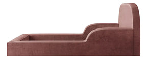 Cama Colchão Montessoriana Infantil Proteção Lateral Balaqui Cor Rosa