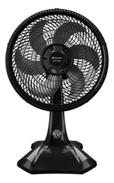 Ventilador De Mesa Britânia Prime Air AVTE300 Preto com 6 Pás e 3 Velocidades
