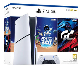 Console Playstation 5 de 1 TB: Astro Bot e Gran Turismo 7