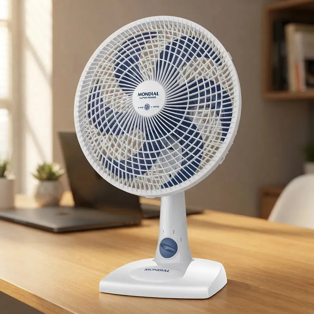 Ventilador de Mesa 30cm Super Power, Mondial, 60W - VSP-30-W