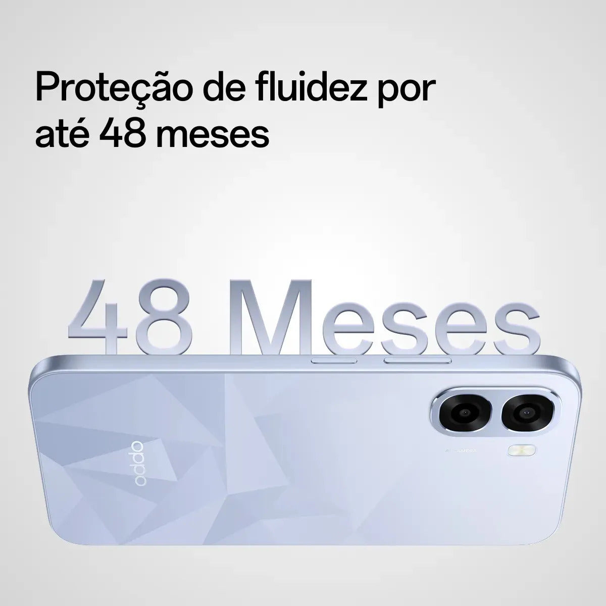 Smartphone OPPO A6t 128GB 12GB RAM (4GB + 8GB RAM Virtual) Bateria Gigante 6500 mAh Câmera AI Violeta