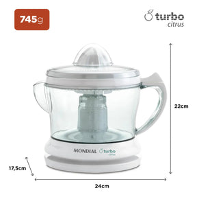 Espremedor Turbo Citrus, Mondial, 25W - E-01