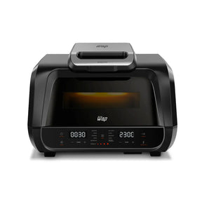 Fritadeira Elétrica Air Fryer Wap Barbecue Wc Ab1090 Smoker Função Defumado E 4 Níveis De Grelha