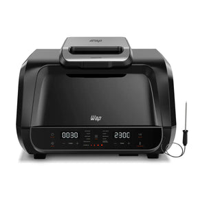 Fritadeira Elétrica Air Fryer Wap Barbecue Wc Ab1090 Smoker Função Defumado E 4 Níveis De Grelha