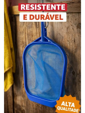 Peneira Plastica Grande Cata Folha Para Piscina Vnml Great Pool retangular