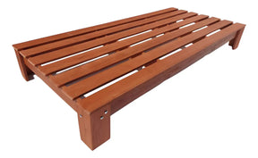 Cama Turca Solteiro Penafort Oriental Madeira Imbuia 200kg
