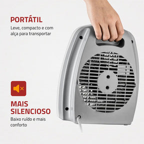Aquecedor A Ar, Mondial 1500W A-08