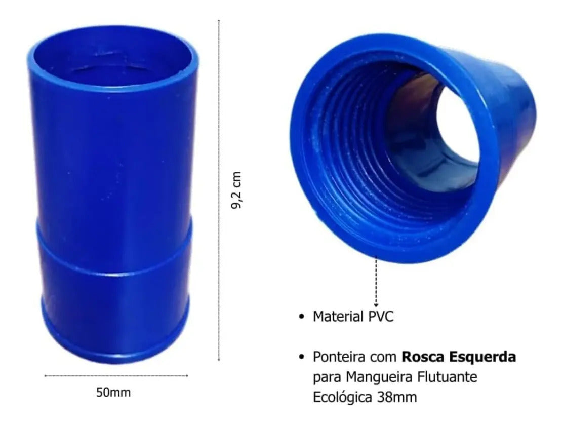 Mangueira De Piscina Para Aspirar Com 8 Metros Atacado Azul