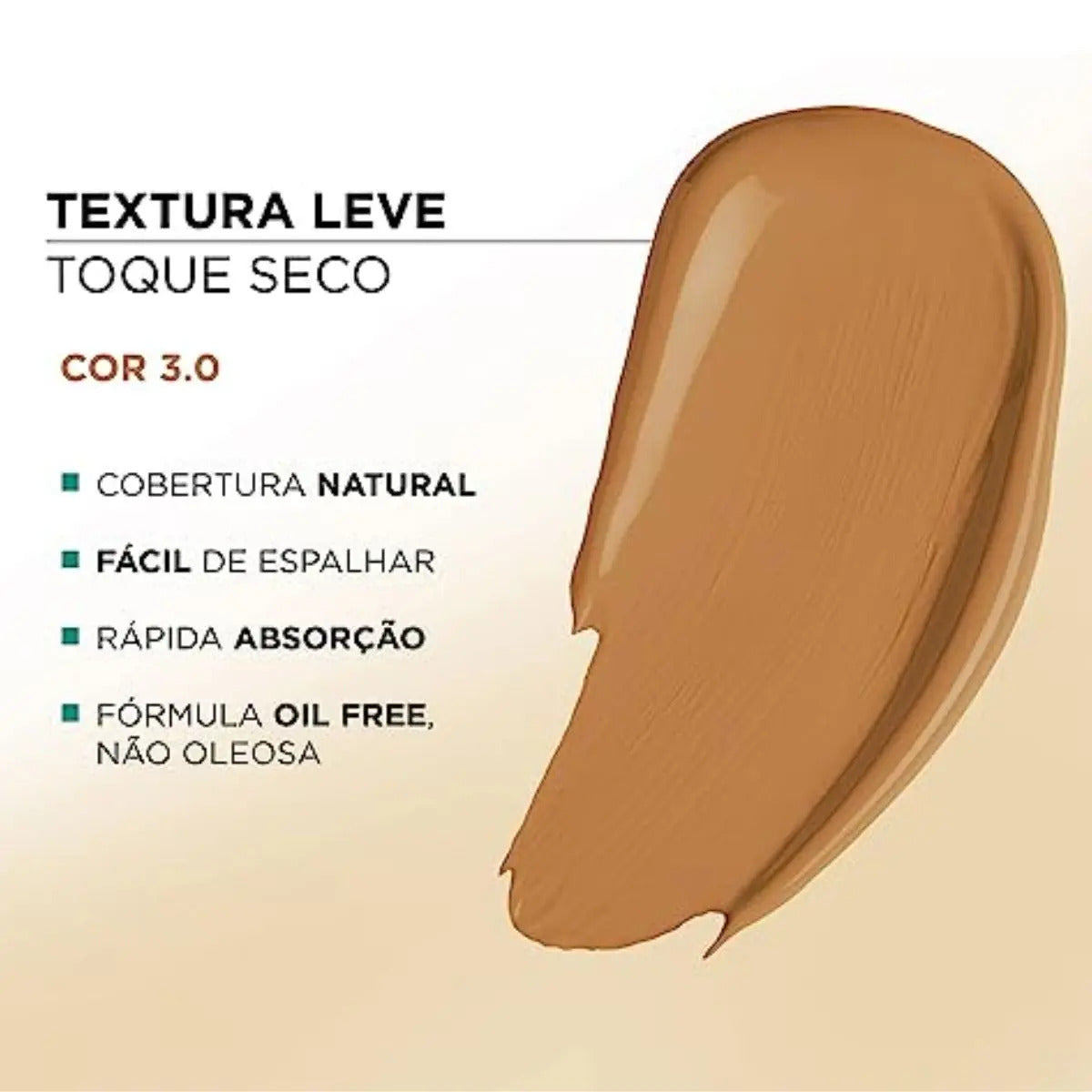 Protetor Solar Loréal Paris Antioleosidade Fps60 Cor 3.0 40g