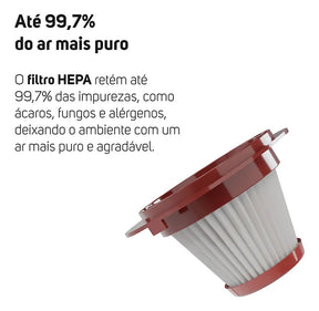 Aspirador Vertical WAP POWER SPEED MAX CI10 3 EM 1 1600W 127V