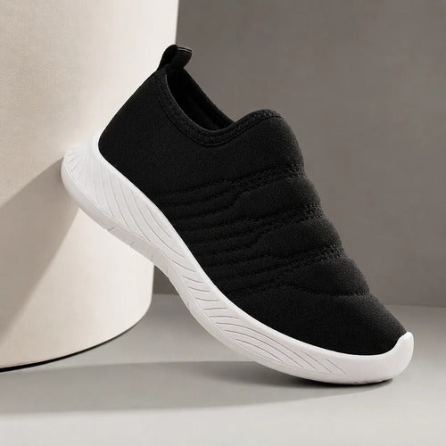 Kit Tênis Infantil Escolar Slip On Menino + Babuche Dino