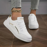 Tenis Feminino Casual Branco Retrô Clássico Force