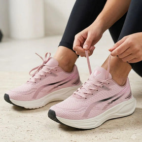 Tênis Elite Unissex Design Premium Rosa Academia Caminhada