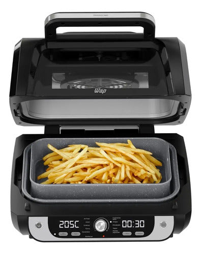 Air Fryer Fritadeira Elétrica Wap Barbecue 12 Em 1, 10l 127v