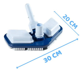 Kit Limpeza De Piscina Aspirador Escova Cabo Mangueira 6m