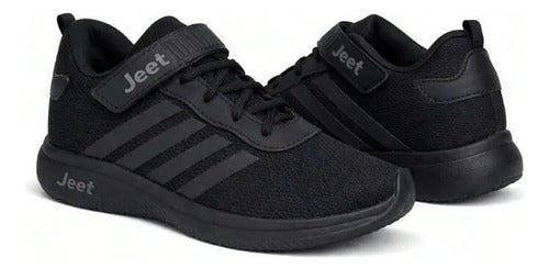 Tênis Infantil Esportivo Velcro Escolar Macio Menino Menina