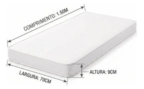 Cama Infantil Juvenil Princesas Rosa Montessori Com Colchão