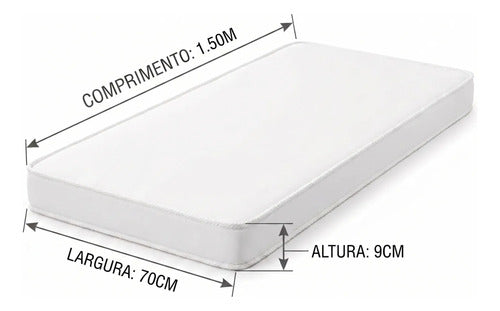 Cama Infantil Juvenil Princesas Rosa Montessori Com Colchão