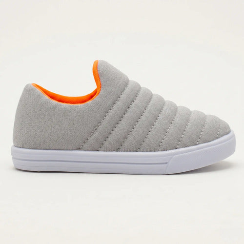 Tênis Infantil Menino Slip On Iate Calce Fácil Leve Escolar