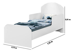 Mini Cama Infantil Do Homem Aranha P/ Quarto Menino C/ Pés