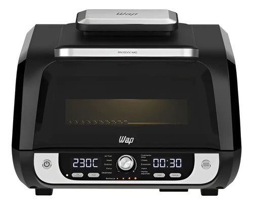 Air Fryer Fritadeira Elétrica Wap Barbecue 12 Em 1, 10l 127v