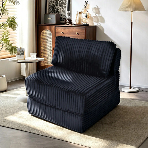 Sofa Cama 3em1 Solteiro Sofa Cama Dobravel Embalado Em Caixa
