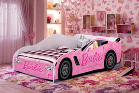 Cama Carro Infantil Da Barbie Com Proteção Meninas