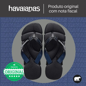 Chinelo Havaianas Masculino Power 2.0 Anatômica Massageadora