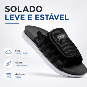 Chinelo Assuna Slide Masculino Ortopédico Leve Confortável