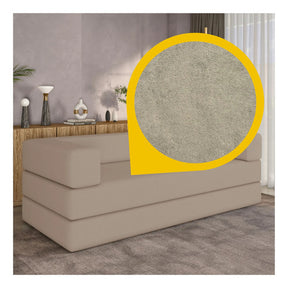 Sofá-cama Compacto 100% Espuma Envio Compacto Em Caixa