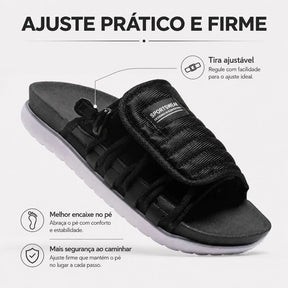Chinelo Assuna Slide Masculino Ortopédico Leve Confortável