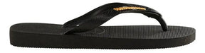 Sandália Havaianas Top Logo Metallic Tira Larga
