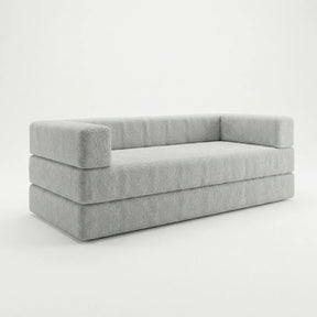 Sofá Cama 160cm Moderno 100% Espuma D33 Prensado Caixa
