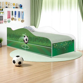 Mini Cama Infantil Futebol Com Colchão