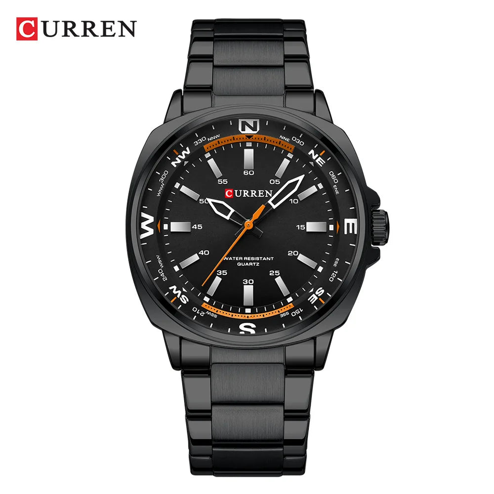 Relógio de Pulso Masculino Elegante de Quartzo – Modelo 15