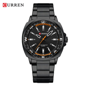 Relógio de Pulso Masculino Elegante de Quartzo – Modelo 15