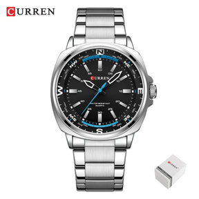 Relógio de Pulso Masculino Elegante de Quartzo – Modelo 15