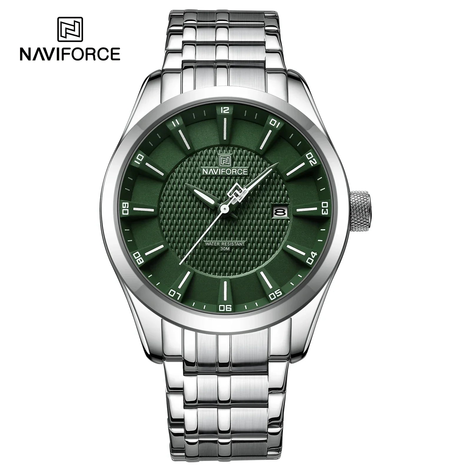Relógio de Pulso Masculino Elegante de Quartzo com Luminoso – Modelo 12