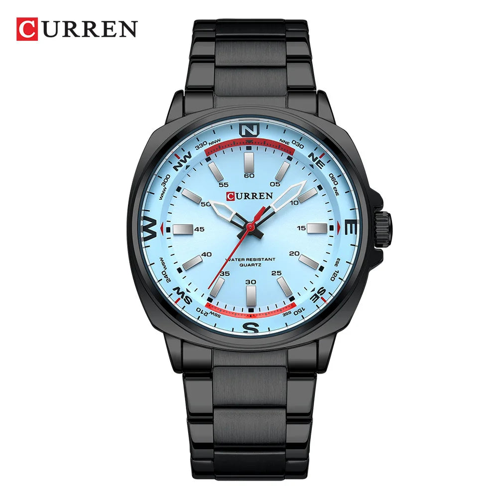 Relógio de Pulso Masculino Elegante de Quartzo – Modelo 15