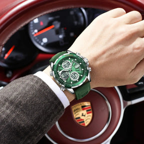 Relógio de Pulso Masculino Elegante de Quartzo com Calendário – Modelo 32