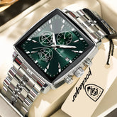 Relógio de Pulso Masculino Elegante de Quartzo com Cronógrafo – Modelo 25