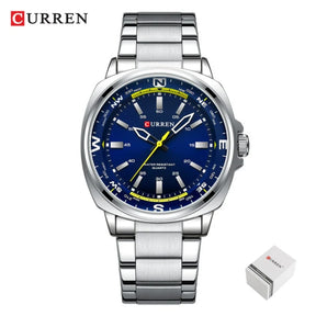 Relógio de Pulso Masculino Elegante de Quartzo – Modelo 15