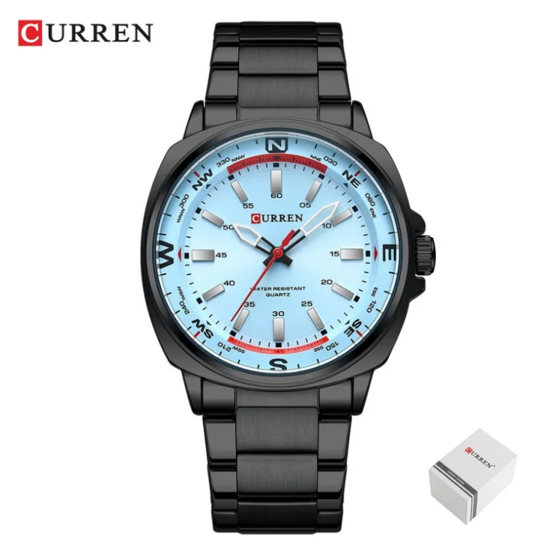 Relógio de Pulso Masculino Elegante de Quartzo – Modelo 15