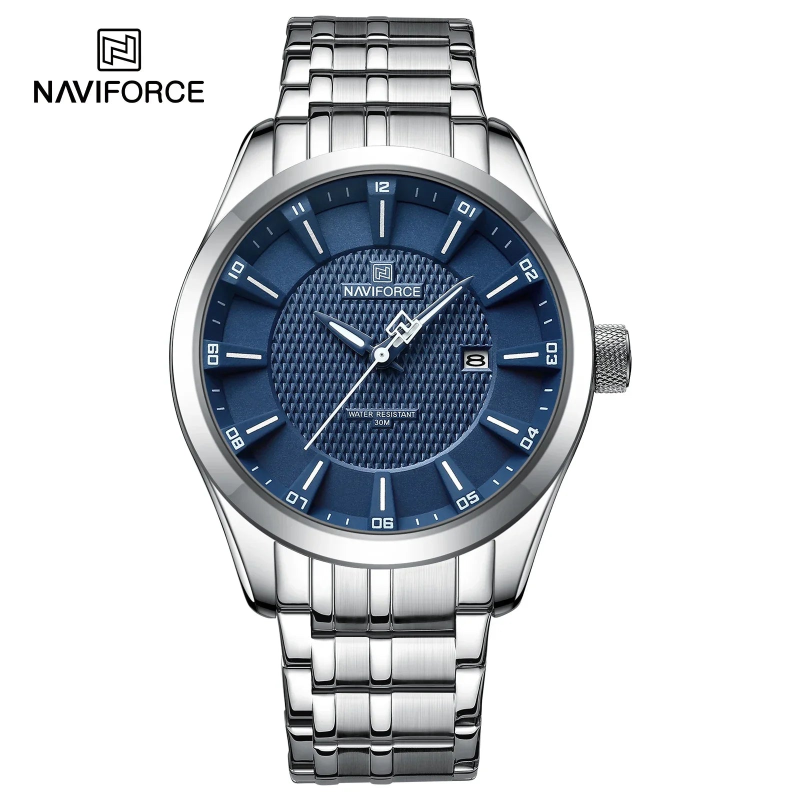 Relógio de Pulso Masculino Elegante de Quartzo com Luminoso – Modelo 12