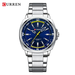 Relógio de Pulso Masculino Elegante de Quartzo – Modelo 15