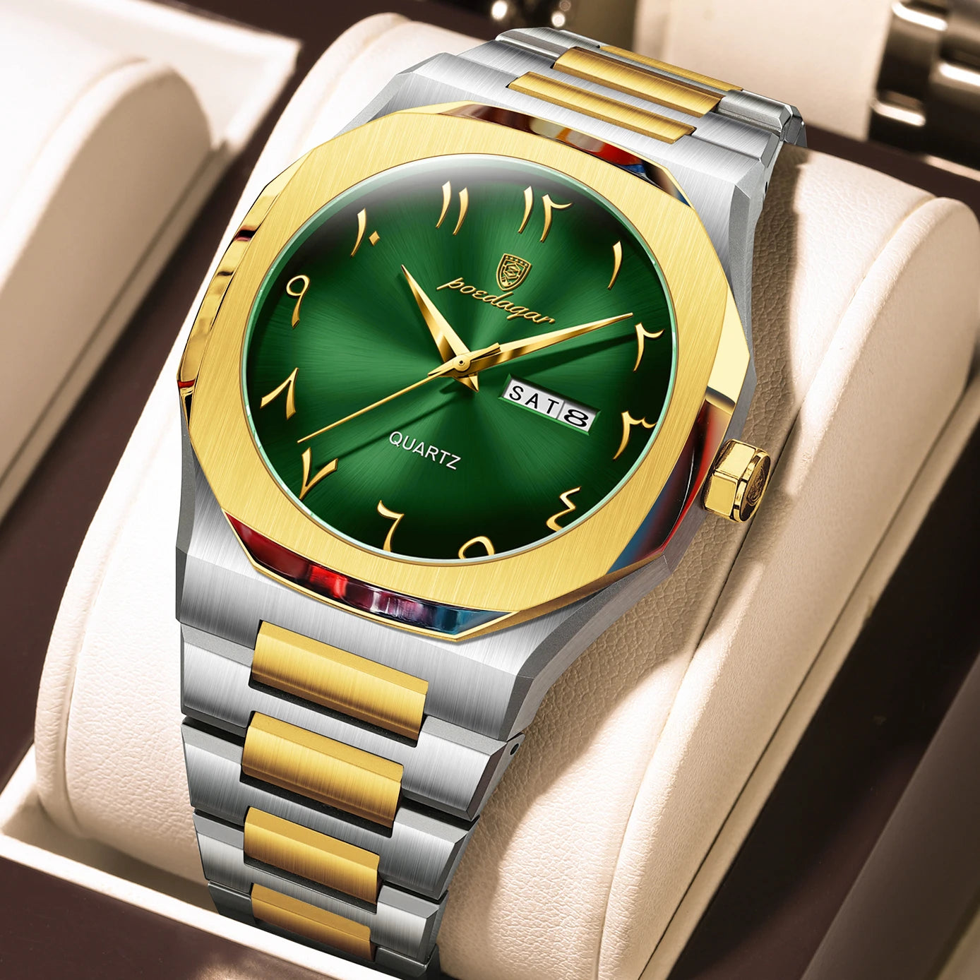 Relógio de Pulso Masculino Militar de Quartzo com Calendário – Modelo 29