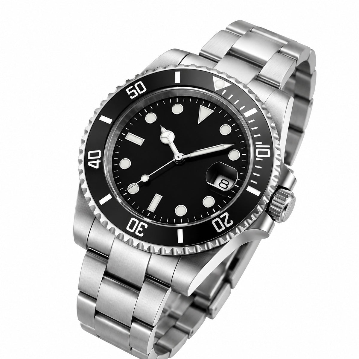 Relógio de Pulso Masculino Elegante de Quartzo com Luminoso – Modelo 07